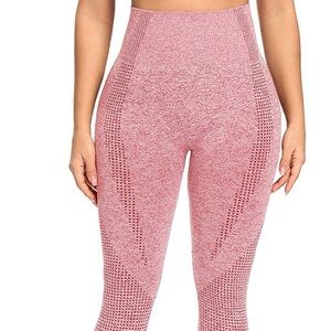 leggings rosa y negra, estan nuevas son talla L y son super bonitas